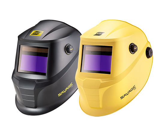 0700000491 Savage A40 Welding Helmet in Yellow