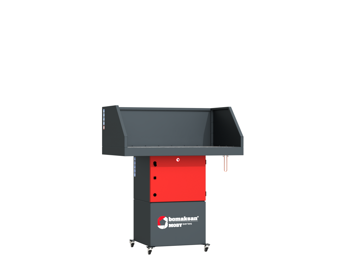 Bench Extraction Sign Grinding Bench for Extraction - Allister Moore Welding